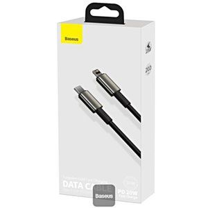 Baseus Tungsten Gold Fast Charging Data Cable Type-C to iP PD 20W. NEW in Box